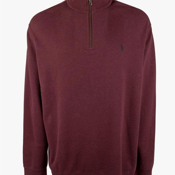 Ralph Lauren Polo Mens Big Pony Full-Zip Cardigan Wool Sweater
Black Red size:3X - Picture 1 of 8